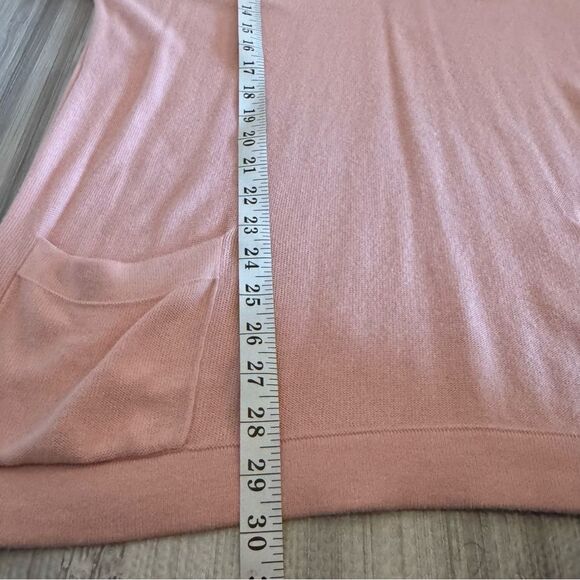 CHICO’S PERCY Pullover Sweater V-Neck Pockets - Size 2/Large 12 - Picture 4 of 5